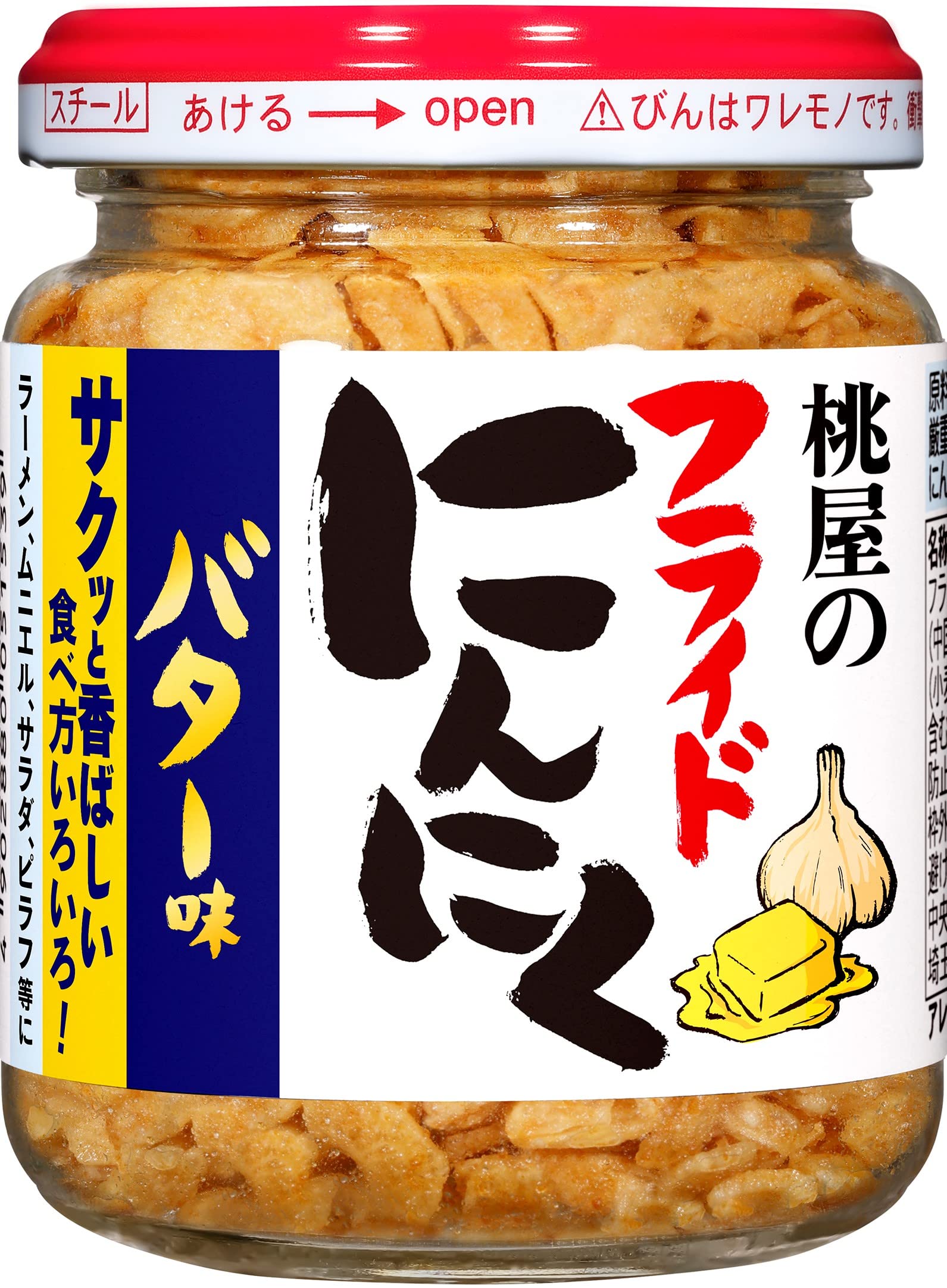 桃屋 フライドにんにくバター味の商品画像