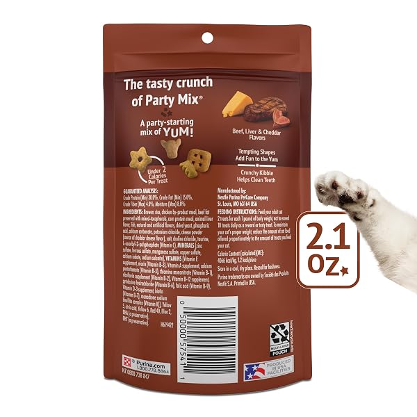 FRISKIES PARTY MIX – WILD WEST CRUNCH – 2.1 OZ