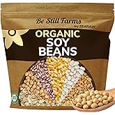 Organic Soybeans Bulk 4.8 lb - Soya Nuts Dry Great for Edamame | Soy Beans for Tofu and Soy Milk - High in Protein Fiber - US