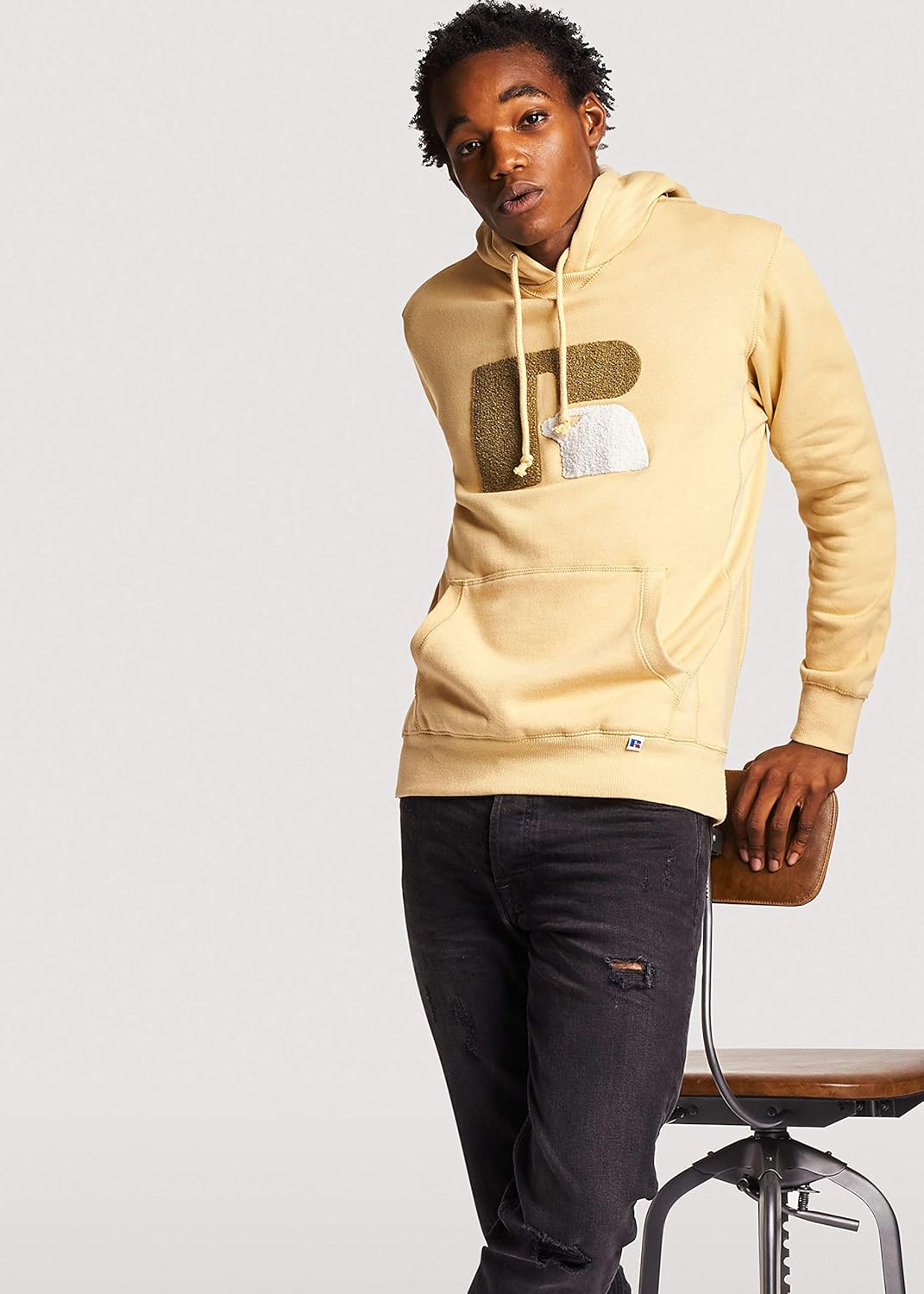 russell mike chenille hoodie
