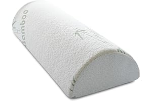InteVision Four Position Support Pillow (20.5" x 8" x 4.5") - Provide Best Support for Sleeping on Side or Back - Helps Relieve Back Pain