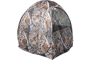 THUNDERBAY Run & Gun Series 1-3 Pereson Pop-Up Ground Blind, Hunting Bilnd for Deer, Turkey Duck Hunting, Bow Hunting