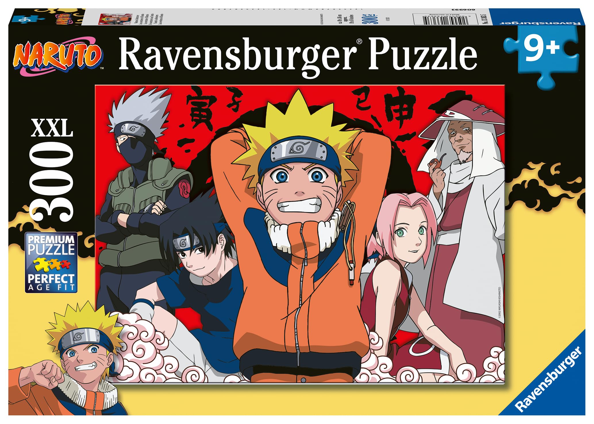 Ravensburger Naruto 300 Piece Jigsaw Puzzle for Adults and Kids Age 9 Years Up - Manga Merchandise Gifts