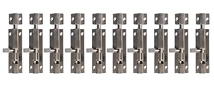 Visko Tools 903 Premium Series 10 Mm(100Mm) Tower Bolt (10 Pieces)