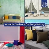 Rohi Waterproof Outdoor Cushion 2 Pack 24x24 In Premium Fabric view 6