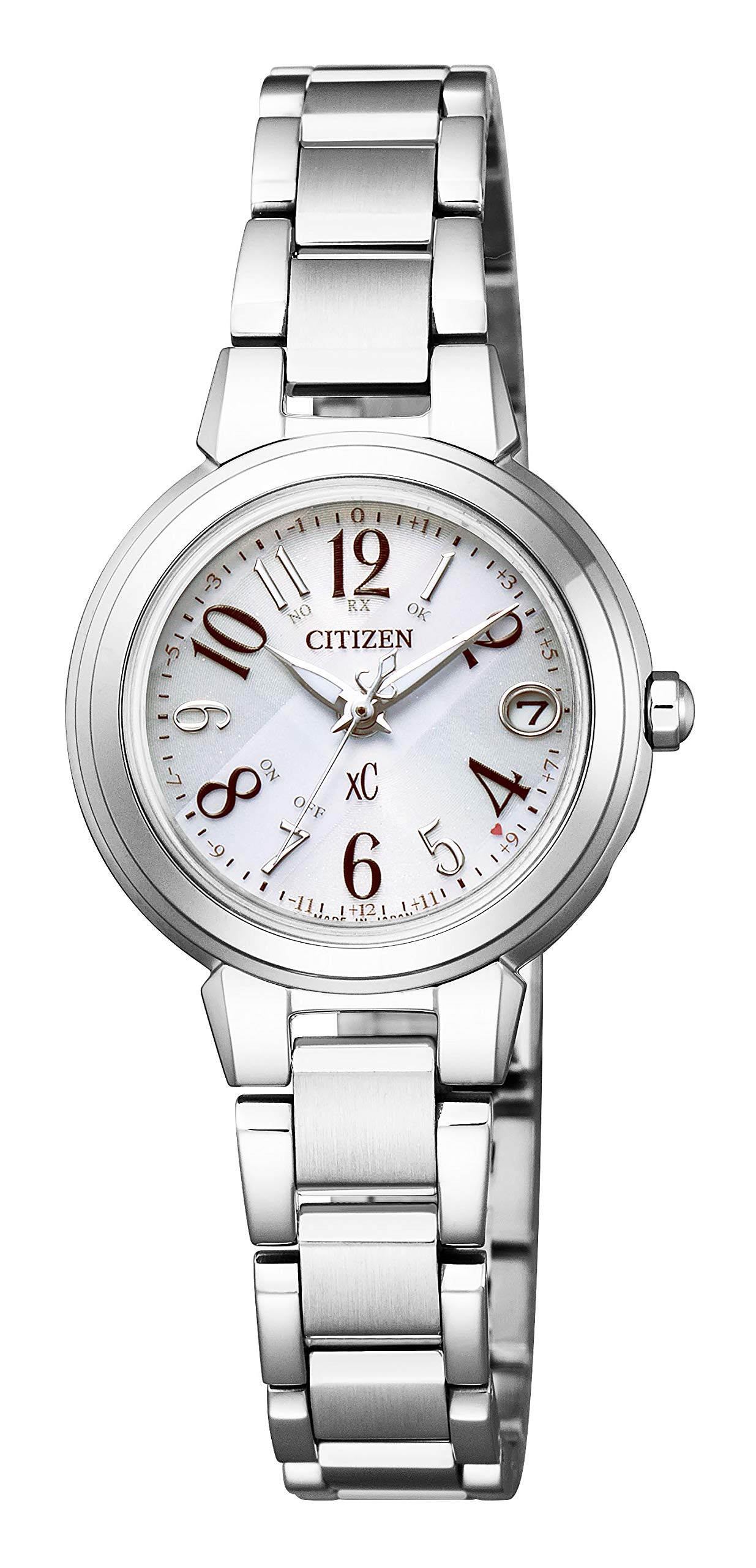 xC(クロスシー) CITIZEN xC (Cross C) Women’s Eco-Drive Radio Controlled Watch, Available in a Variety of Colors, Water Resistant, Solar and Light Powered, Happy Flight Series, Basic Collection
