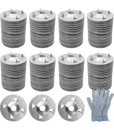 150 Pcs 1-1/4 Inch Galvanized Steel Washers | Wall Washers For Foam Board Panels, Fixing, Fastening & Support - View #11