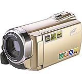 Camcorder, Hausbell Camcorder with Wifi,HDV-5052 1920x1080p Digital Video Camera Camcorder with Infrared Night Vision, Touch Screen and HDMI Output (Golden)