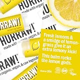 Hurraw Lemon Lip Balm Organic Vegan Cruelty Free Gluten Free Non GMO 4.8g view 3