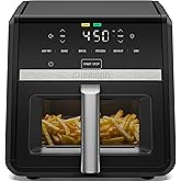 Chefman Air Fryer TurboFry 9-Qt, 6-in-1 High-Powered 450°F Cooking for Crispier French Fries, Chicken, and Onion Rings, XL Wi