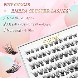 C D Curl lash Clusters 84 Pcs Clusters Lashes