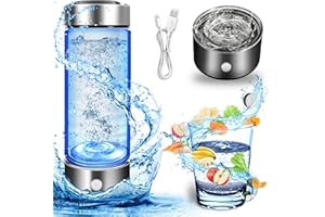 AIRDINBOR Hydropures Hydrogen Water Bottle, Hydrogen Water Bottle Generator, 3Min Quick Electrolysis, Suitable for Travel, Exercise, Gift for Love