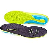 Superfeet FLEXmax - Comfort Foam Cushion Insoles - Emerald - 5.5-7 Men / 6.5-8 Women