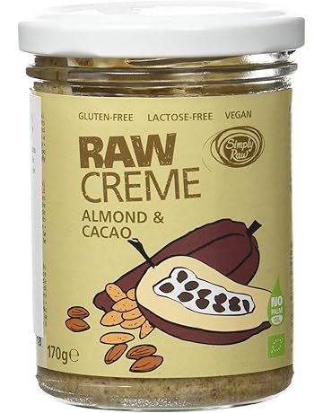 Simply Raw Crema Crudivegana de Cacao y Almendras - 170 gr