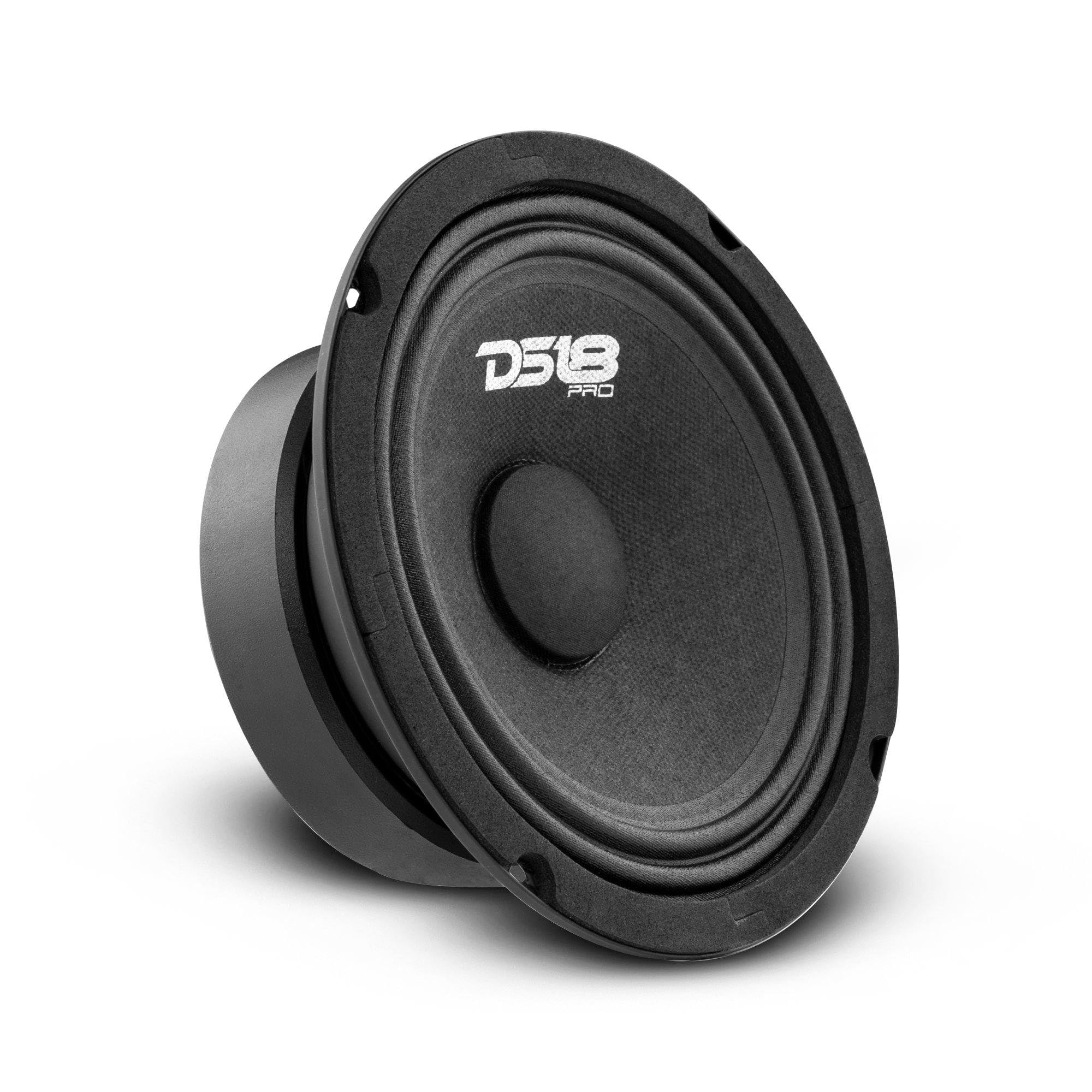 DS18 Car Midrange Speaker 6" Inch 480w Watt 8Ohm Bass Loudspeaker PRO-GM6SE