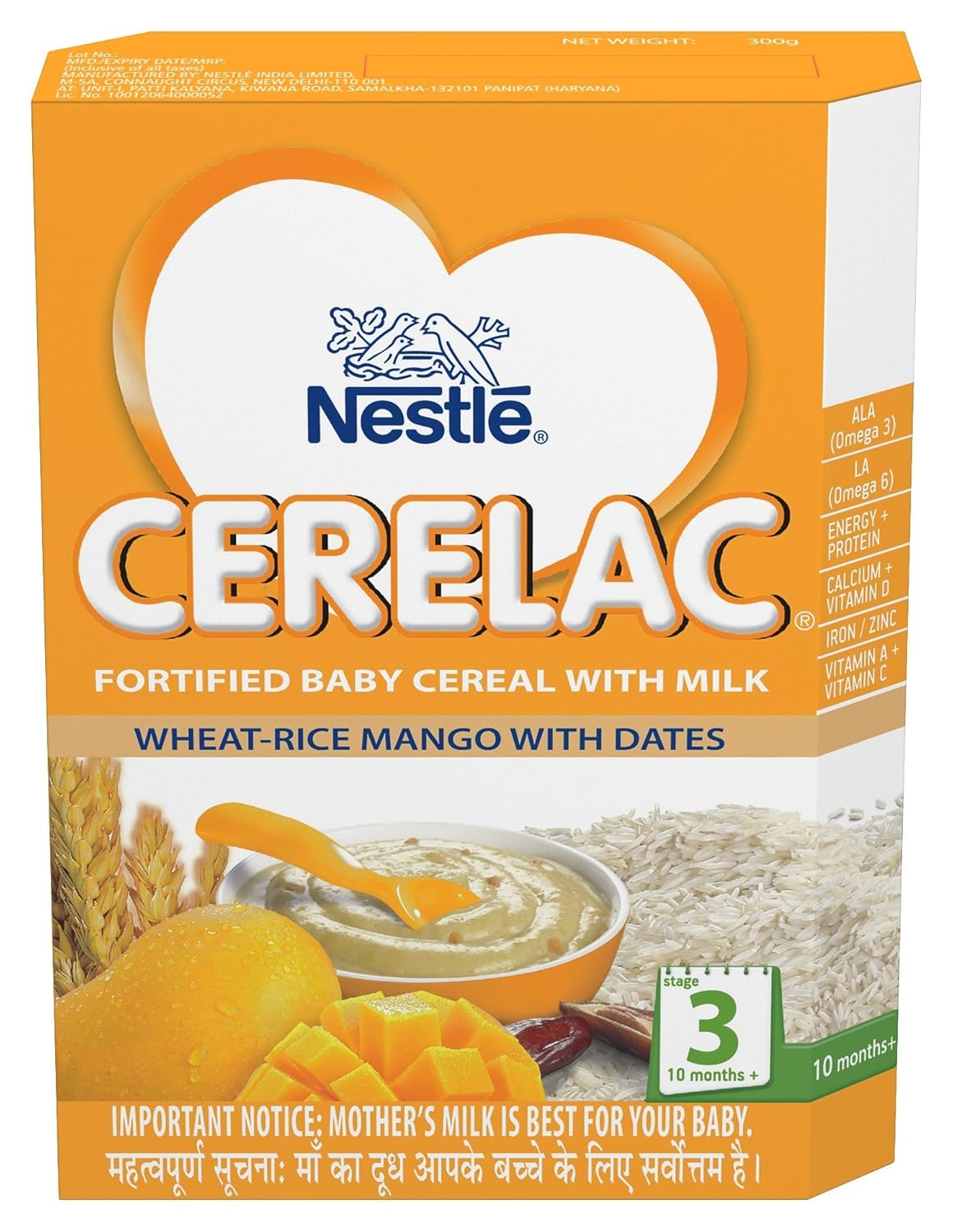 baby rice at 3 months