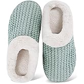 WateLves Women's Slippers Comfort Memory Foam House Slippers Plush Lining Bedroom Shoes for Indoor & Outdoor