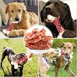 2TRUL Indestructible Dog Toy for Aggressive Chewers Bacon Flavor view 3