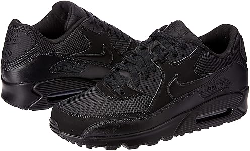 nike air max 90 essential negras hombre