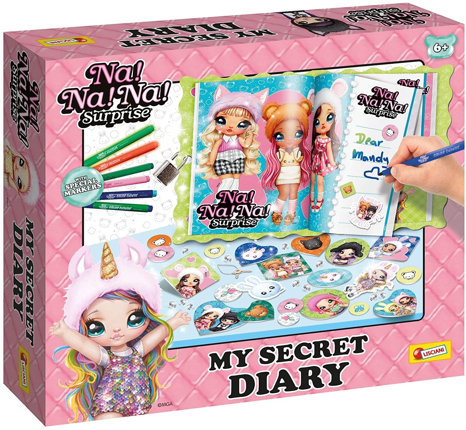 Liscianigiochi Na Na Na 85071 Surprise My Secret Diary Creative Games