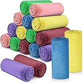 18 Pieces Throw Blankets Bulk 50 x 60 Inch Soft Warm Lightweight Fleece Flannel Blankets Bulk for Homeless Cold Weather Wedding Guests Gifts Home Couch Sofa Bed(Multi Colors)