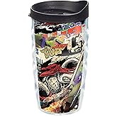 Tervis Nickelodeon Teenage Mutant Ninja Turtles Made in USA Double Walled Insulated Tumbler Travel Cup Keeps Drinks Cold & Hot, 10oz Wavy, Classic