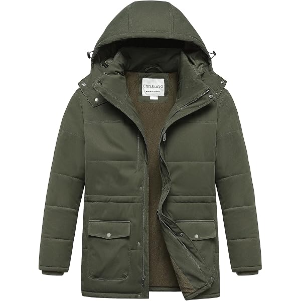Boulder Creek by KingSize Men's Big & Tall Fleece-Lined Parka With