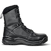5.11 Tactical Men's Boots, ATAC 2.0 Side-Zip, 8-Inch, Black, Style 12391ABR
