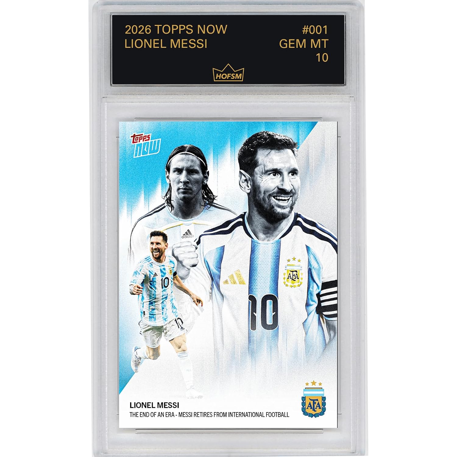 Topps Now Messi Farewell Card product photo 6
