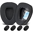 SOULWIT Cooling-Gel Earpads Replacement for BlueParrott B650/S650(650XT 650 XT) Noise Cancelling Bluetooth Headset, Ear Pads Cushions with High-Density Noise Isolation Foam - B650XT CG Black