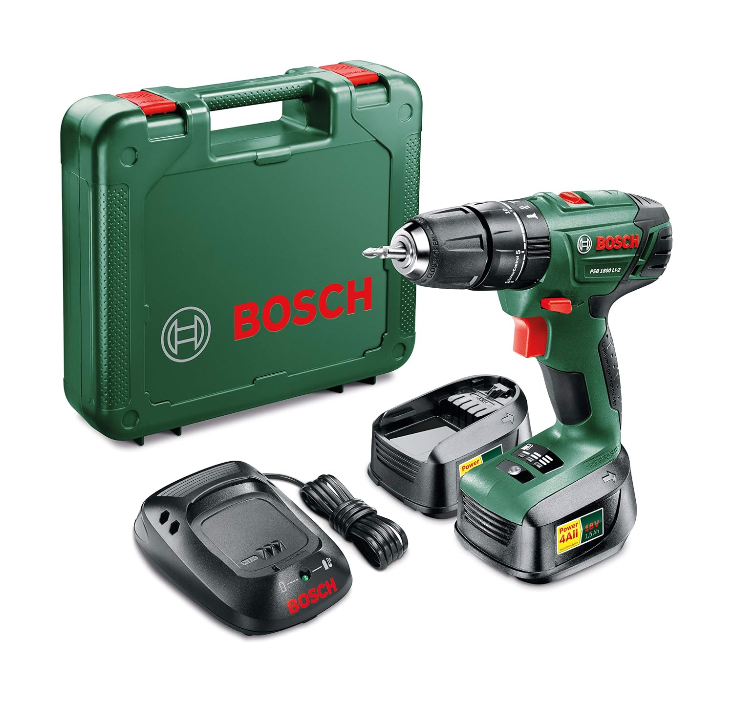 Bosch PSB 1800 con dos baterías
