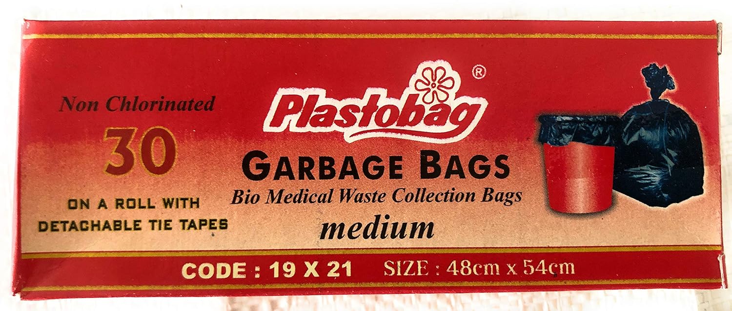 Plastobag Medium19 Inch X 21 Inch 6 Packs Of 30 Pcs 180 Pcs