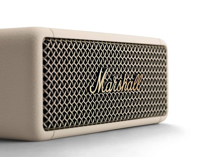 Marshall Emberton Portable Bluetooth Speaker Cream Amazon.in Electronics