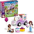 LEGO Friends Unicorn Cake Delivery Car Building Toy for Girls & Boys - Pretend Play Set for Preschool Kids, Ages 4+ - W/Paisl