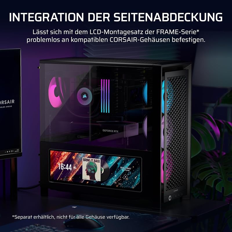 XENEON EDGE 14,5-Zoll-2K-LCD-Touchscreen HDMI und USB-C – Rauchgrau