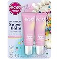 eos 24H Moisture Super Balm- Birthday Cake, Lip Mask, Day or Night Lip Treatment, Made for Sensitive Skin, 0.35 fl oz, 2-Pack