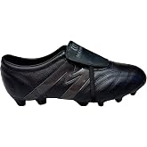 Manriquez Soccer Cleats MID SX Total Black Genuine Leather (8)