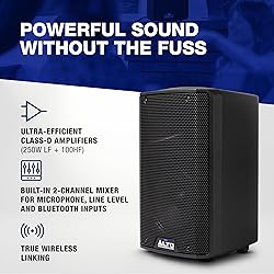 ALTO TX408 and TX12S Powered PA Speaker and
