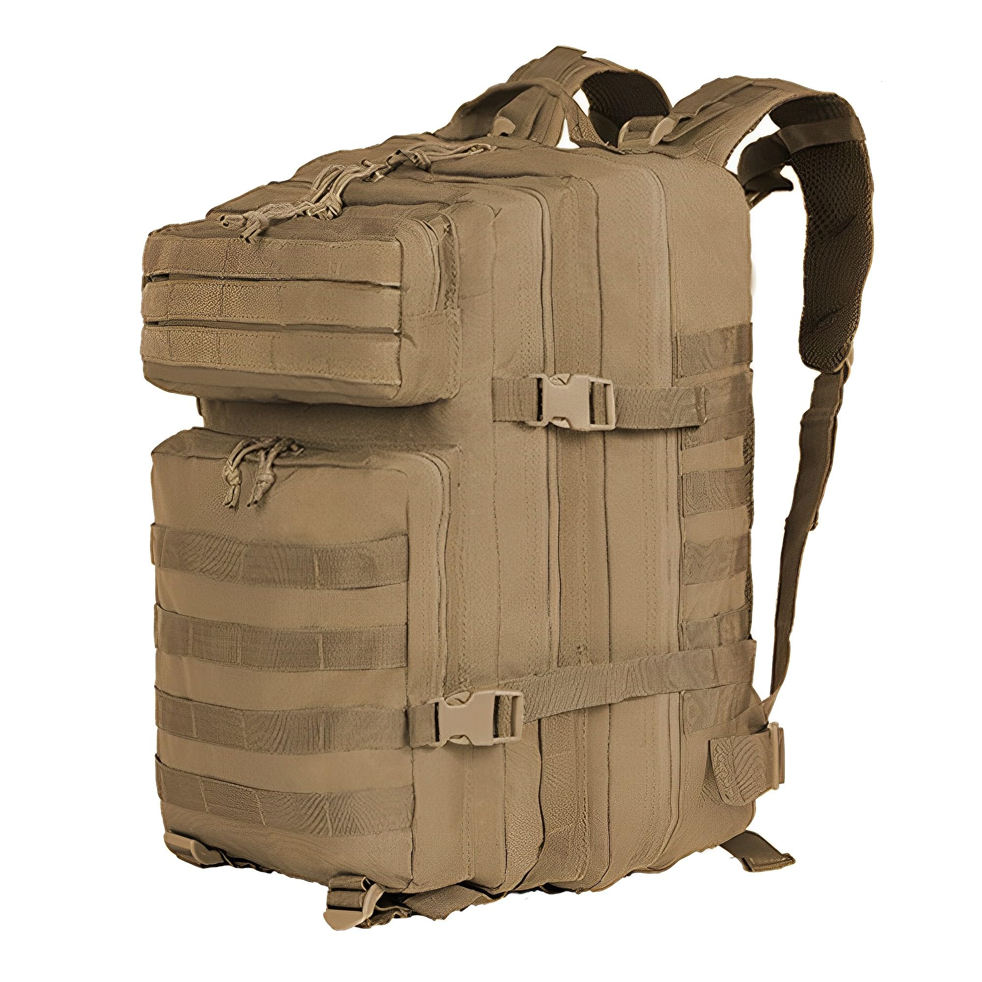 Lawaia Military Tactical Backpack 45L Army Backpack for Mens Ruck Sacks Adult Men Survival Bag Fishing Travel Suitable for Camping Hiking Outdoor Shoulder Daypack