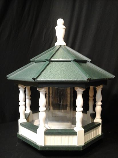 Amazon Com Vinyl Spindle Bird Feeder Amish Homemade Handmade