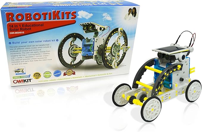 stem genius solar vehicle robot