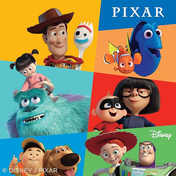DISNEY PIXAR FRUIT FLAVORED SNACKS, GUMMY TREAT POUCHES, 10 CT