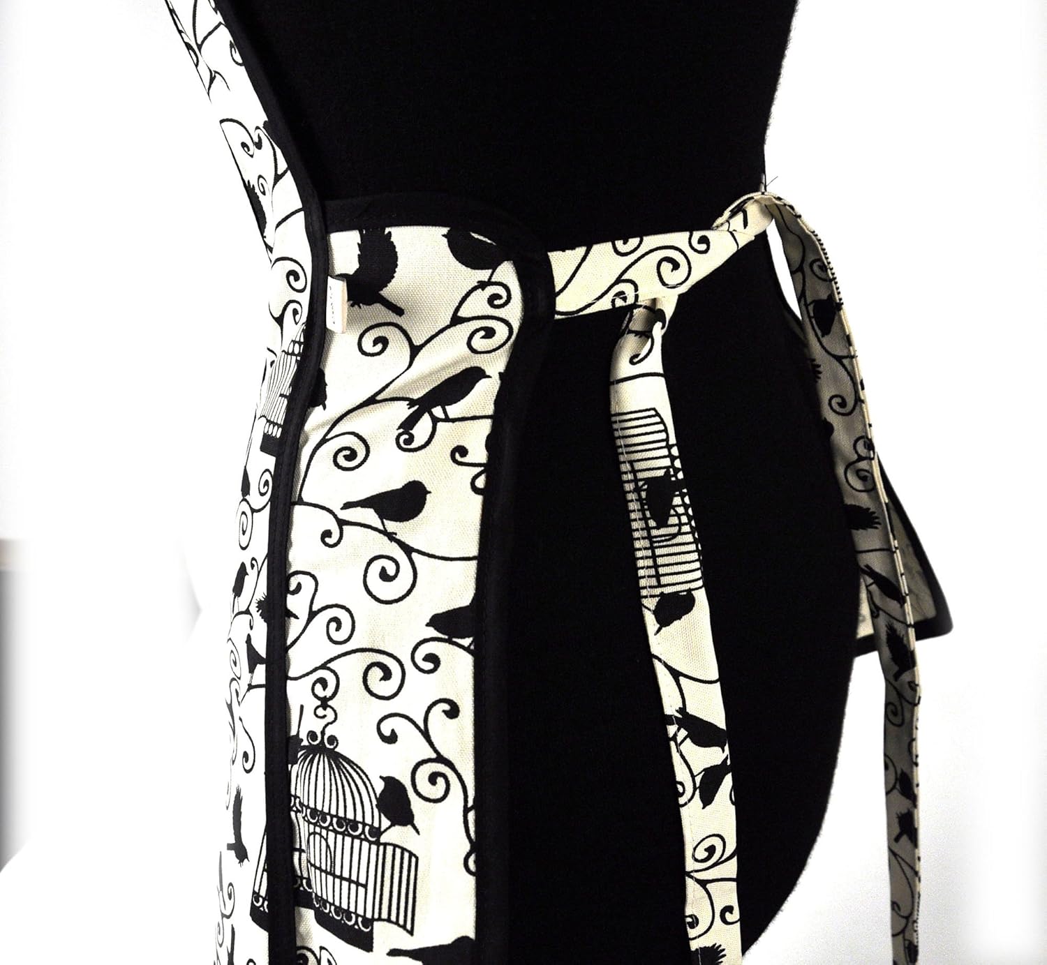 Vintage Birdcage Panelled Apron