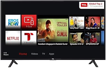 TCL 100.3 cm (40 Inches) Full HD LED Smart TV 40S62FS (Black)