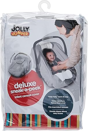 jolly jumper sneak a peek car seat cover