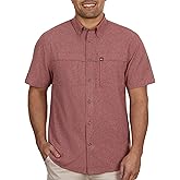 Gradient Stripe Short Sleeve Guide Shirt