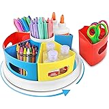 Creative Caddy - Rotating Art Supply Organizer for Kids Desk, Caddy Organizer, Kids Art Supplies, Classroom Organization, Laz