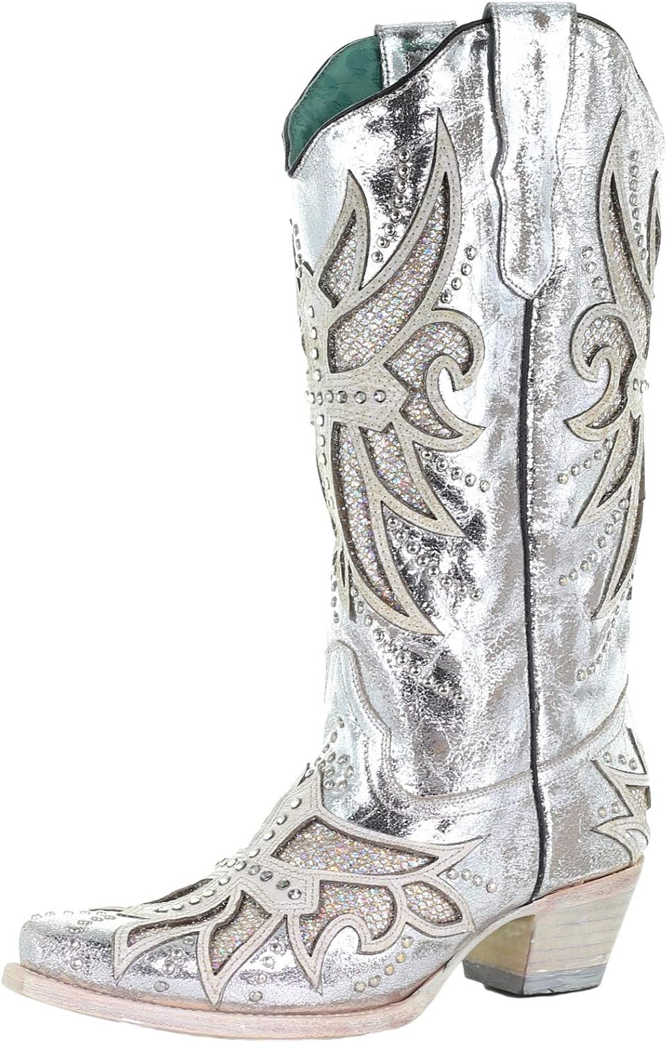 corral silver boots