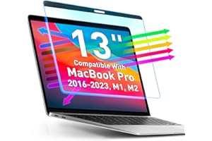VINTEZ Magnetic Blue Light Screen Protector Compatible With MacBook Pro 13" 2016, 2017, 2018, 2019, 2020, 2021, 2022, 2023, M