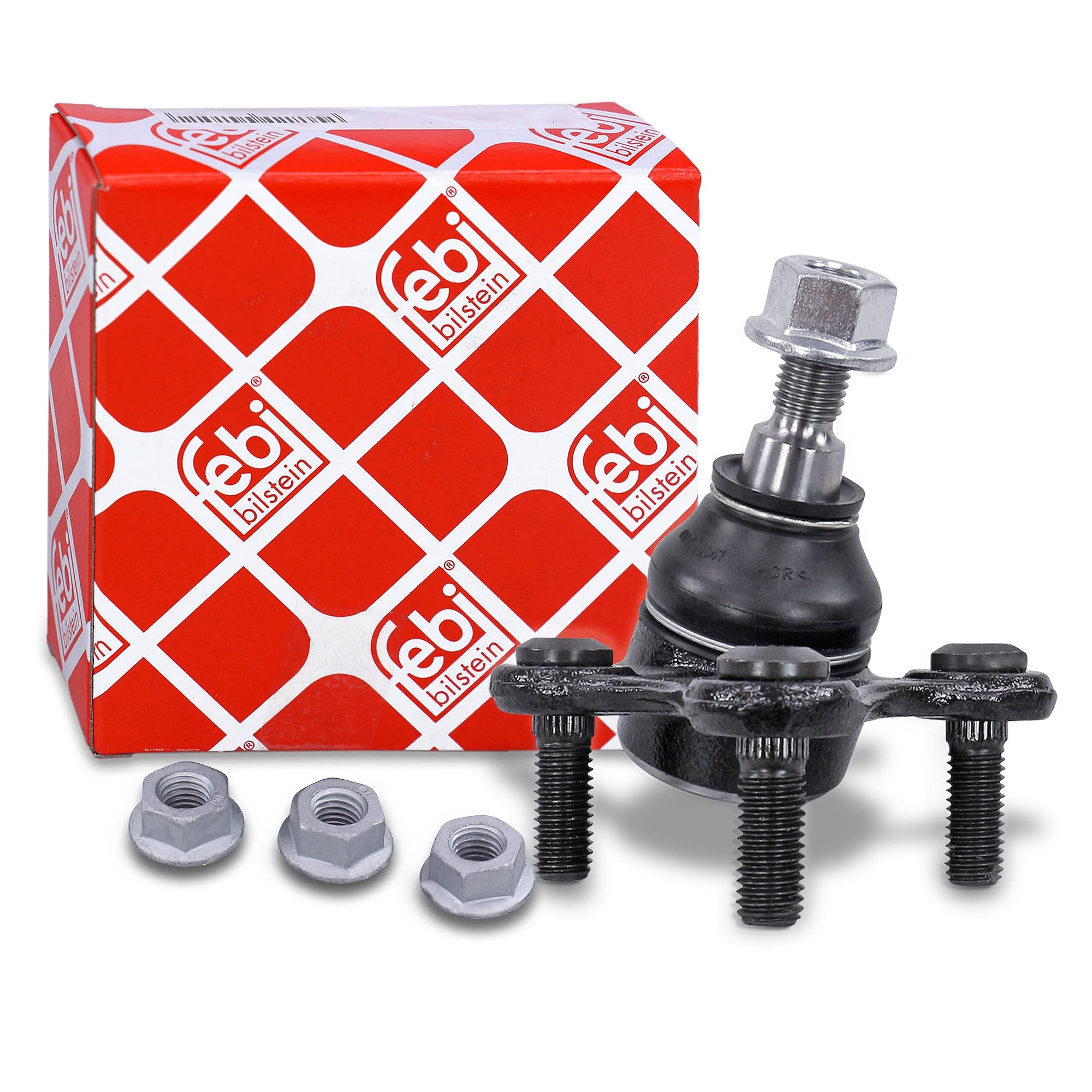 febi bilstein 36736 Ball Joint with lock nuts, pack of one